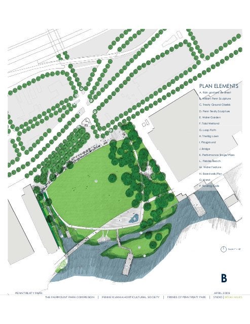 An option for the Penn Treaty Park Master Plan