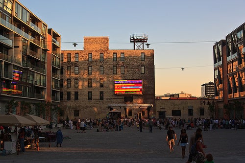 Piazza at Schmidts / Vincent J. Brown