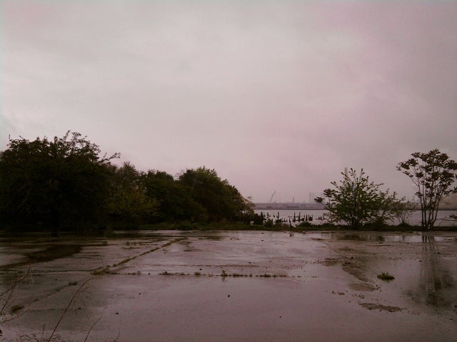 This mostly paved upland area at Pier 53 will soon be a park