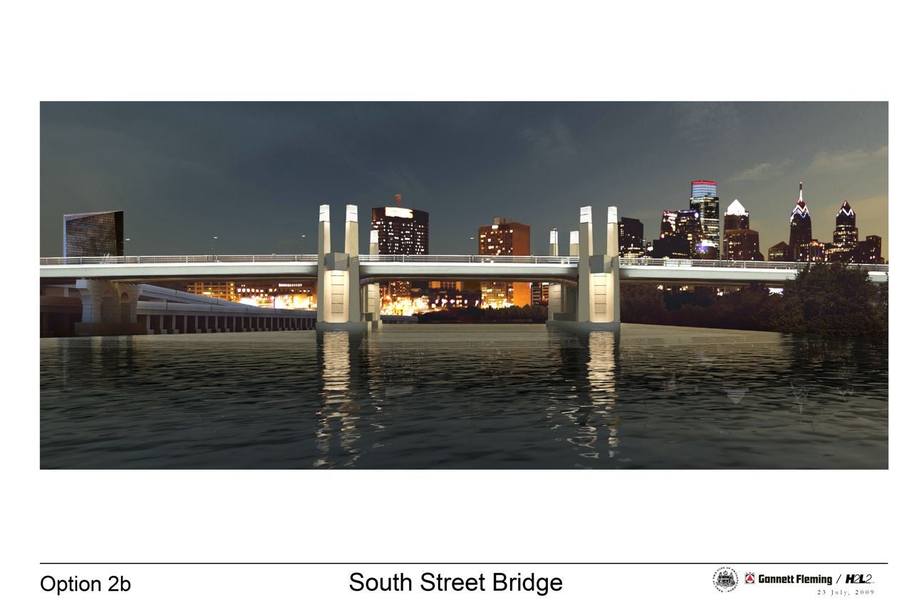 South Street Bridge Option 2b