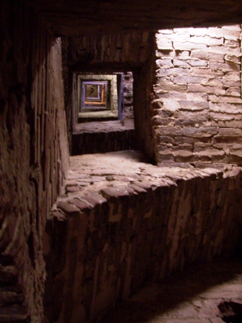 Stairs up Siena's campanile