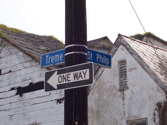 Treme neighborhood of New Orleans