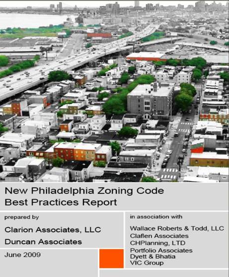Zoning Best Practice report produced by Clarion Associates for the Zoning Code Commission