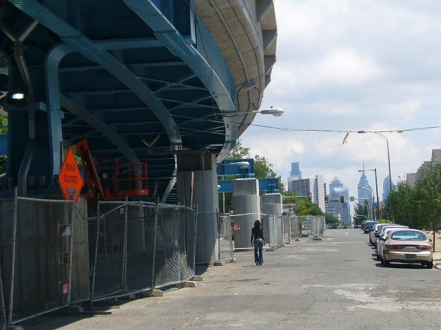 SEPTA work on Market line