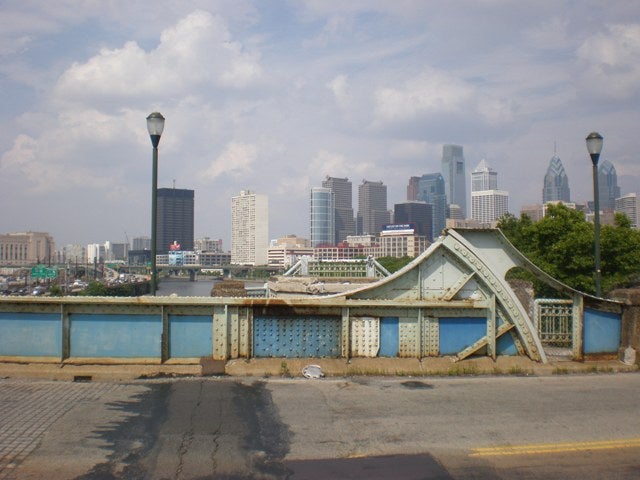 View from South Street Bridge