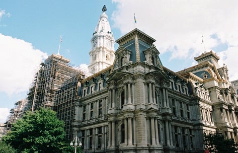 City Hall work
