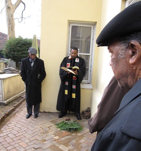 Rev. Gloucester re-interred