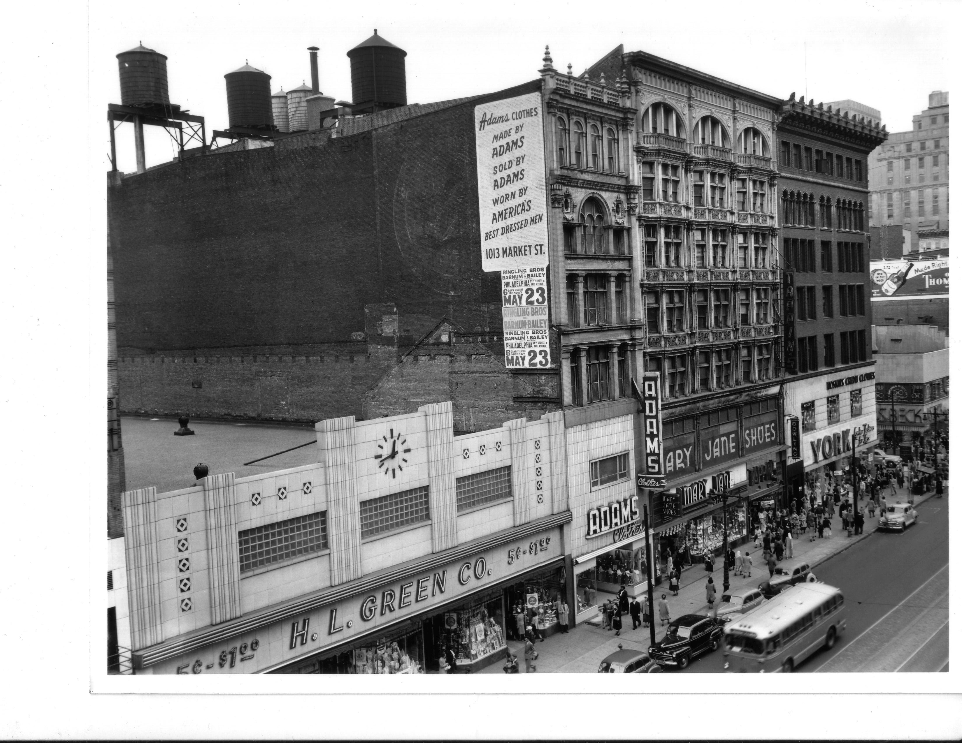 1013 Market Street | Parker & Mullikin | Free Library of Philadelphia Print and Pictures Collection