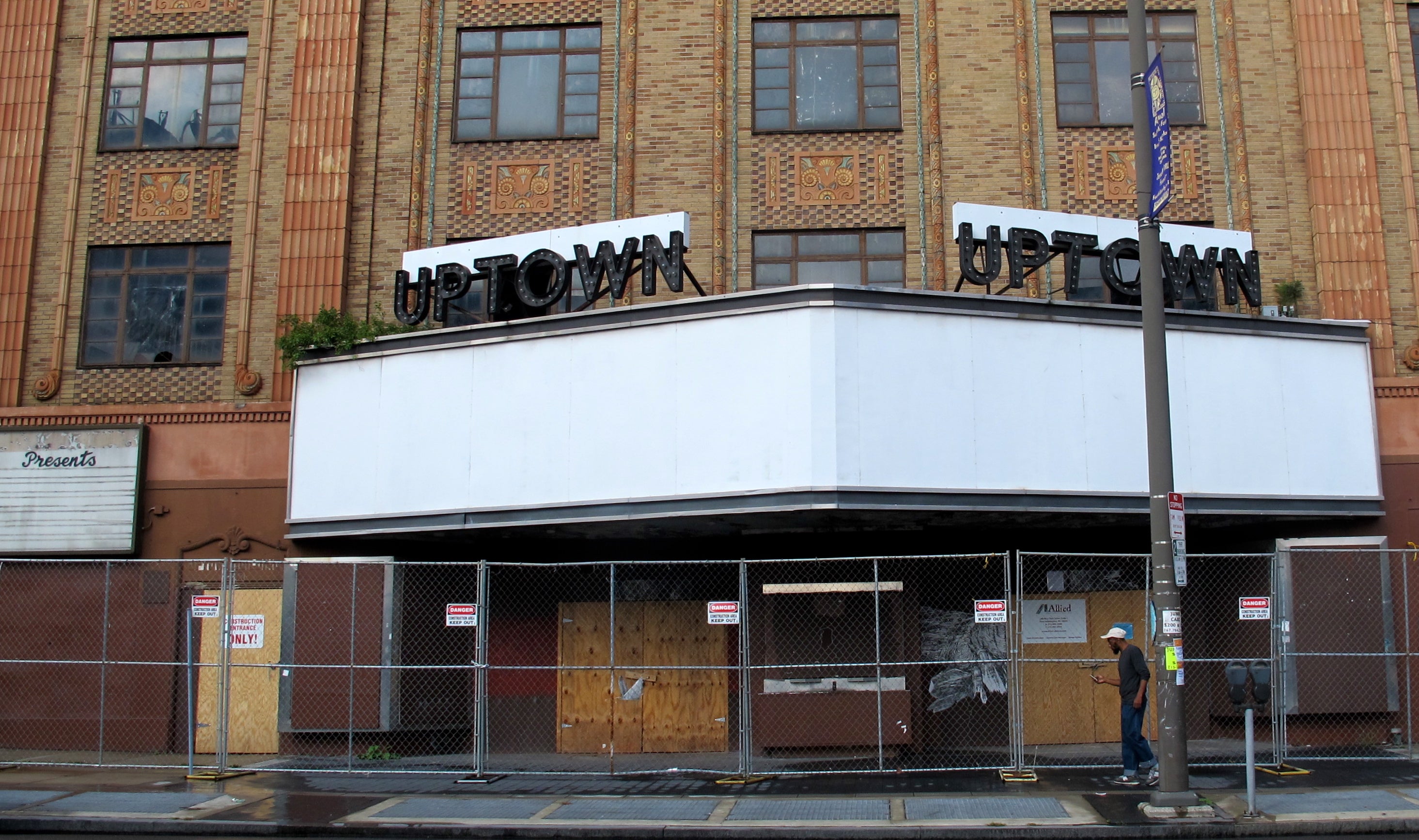 Uptown Theater marquee