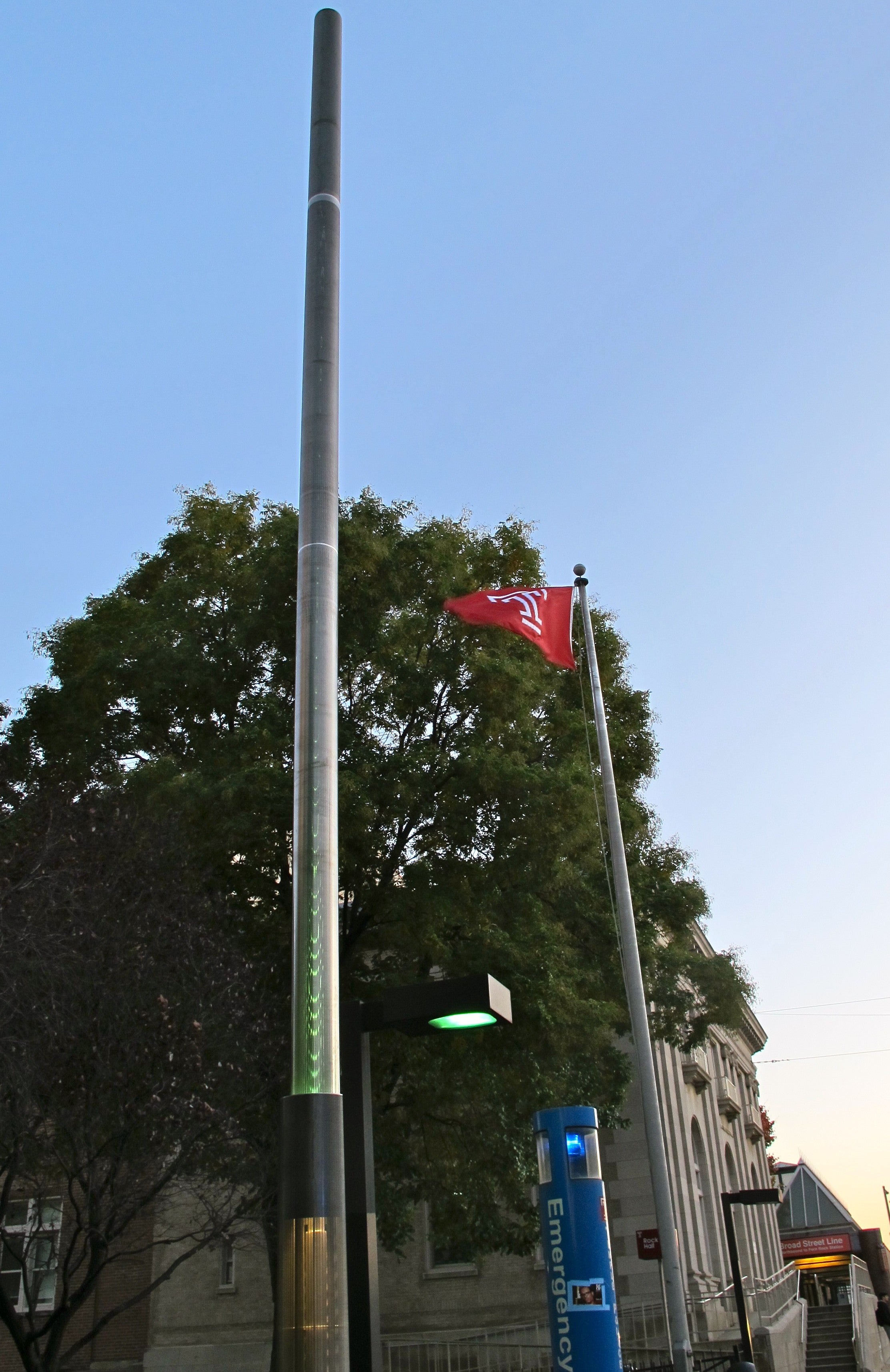 Light Mast prototype at Temple.