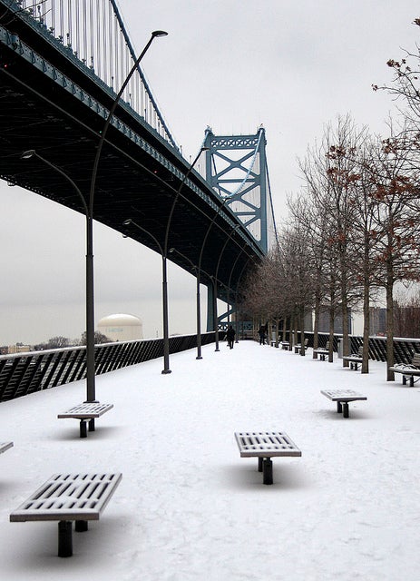 Frozen Finger Pier | Flickr user phillytrax, Eyes on the Street Flickr group