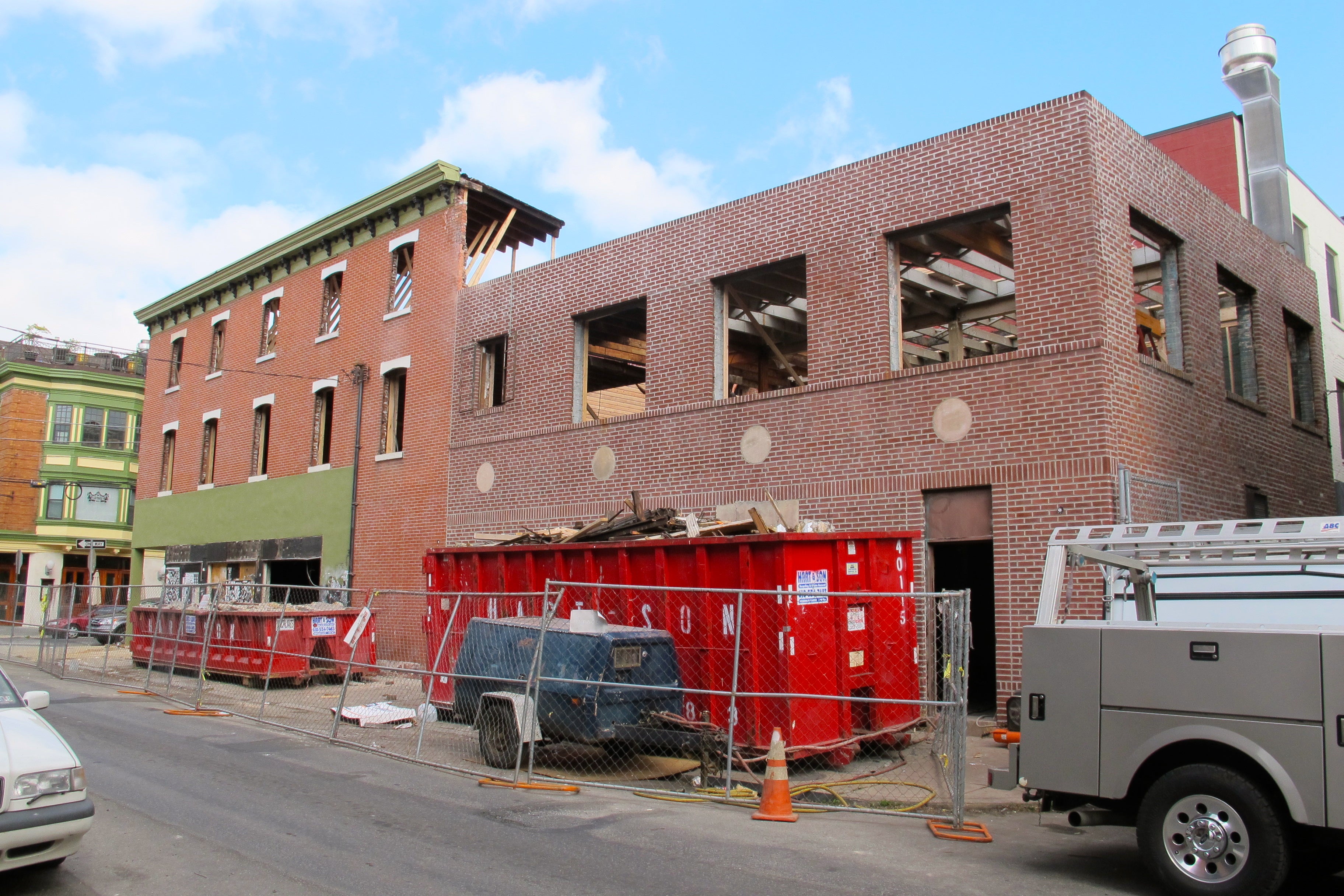 The future home of Bainbridge Street Barrel House, April 2012.