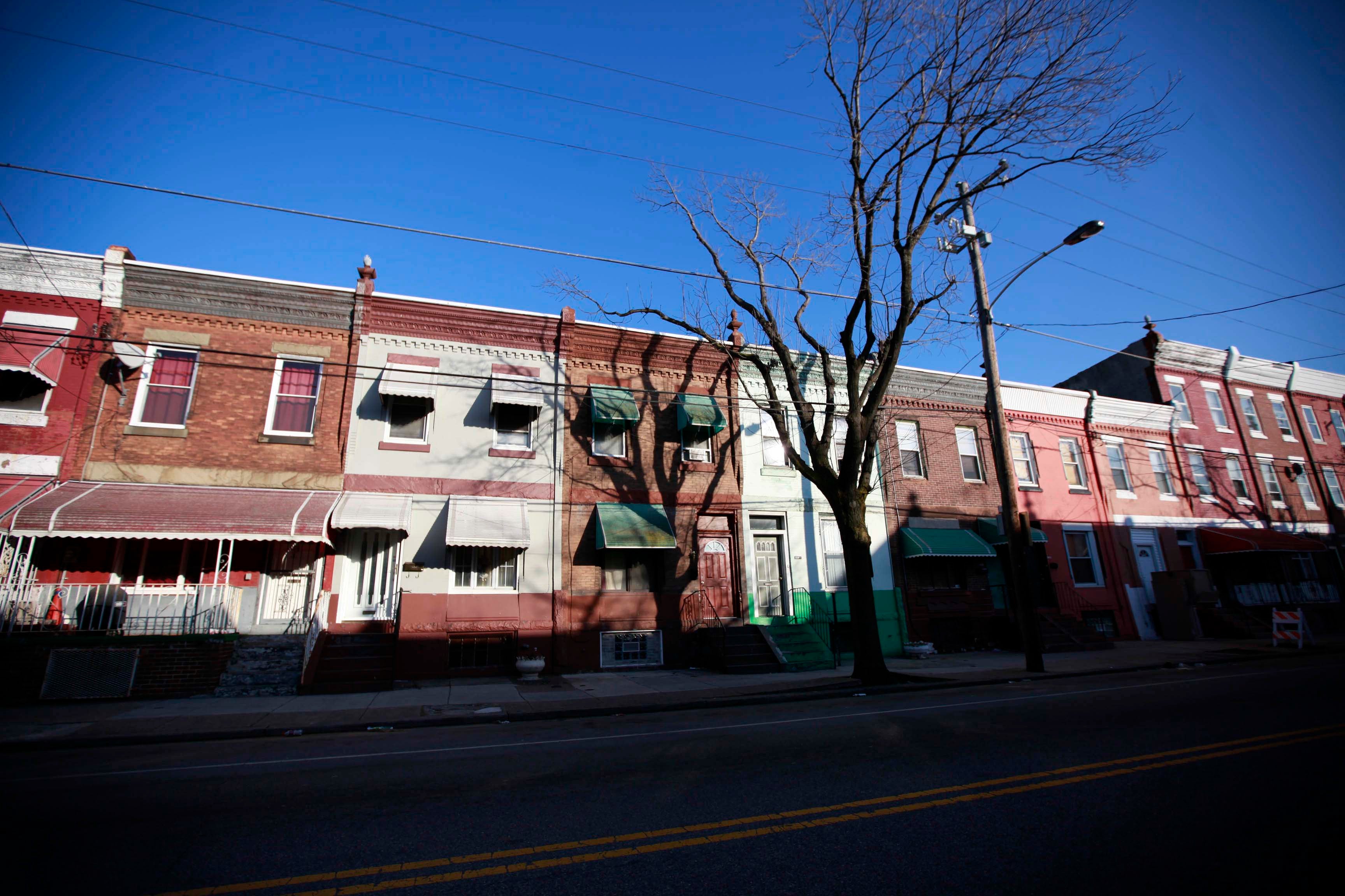 1500 block of N. 29th Street, Philadelphia March 6, 2013. (David Swanson / Inquirer Staff Photographer)