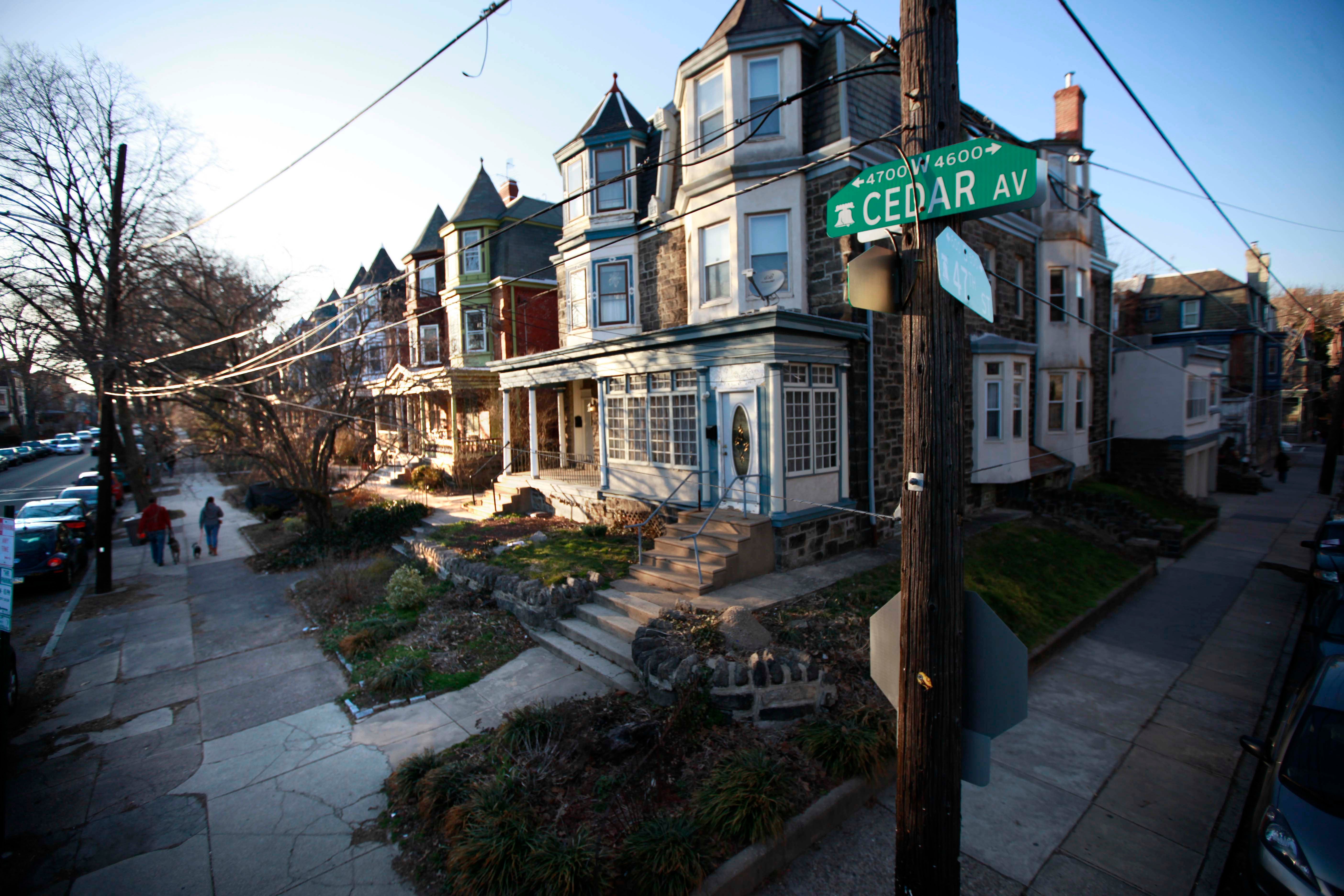 47th and Cedar Avenue, Philadelphia March 6, 2013. (David Swanson / Inquirer Staff Photographer)