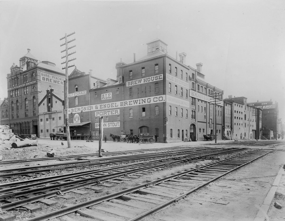 Bergner and Engel Brewing Company c. 1900 | Warren-Ehret Company Photograph Albums, Hagley Museum and Library