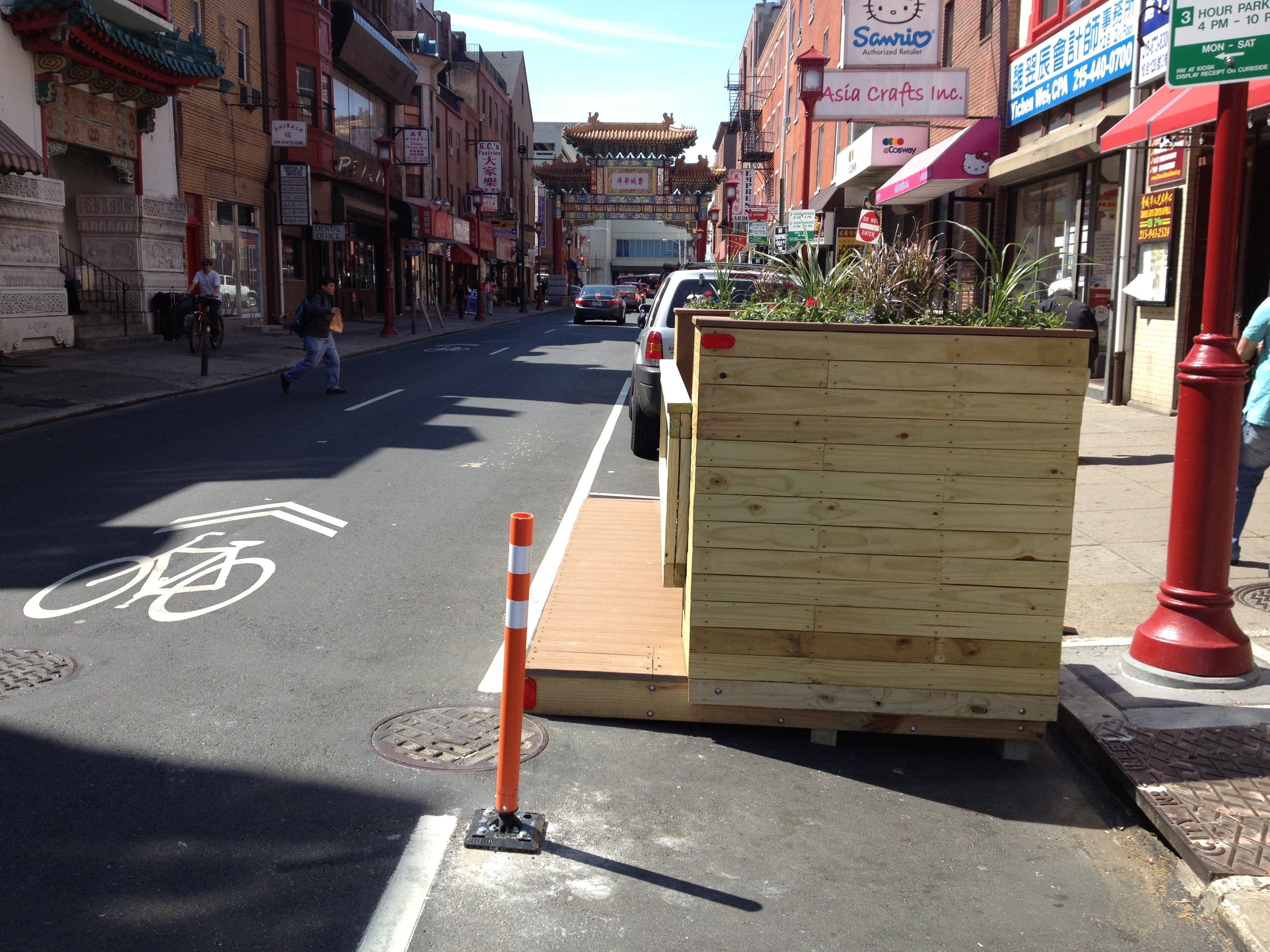 Chinatown parklet 