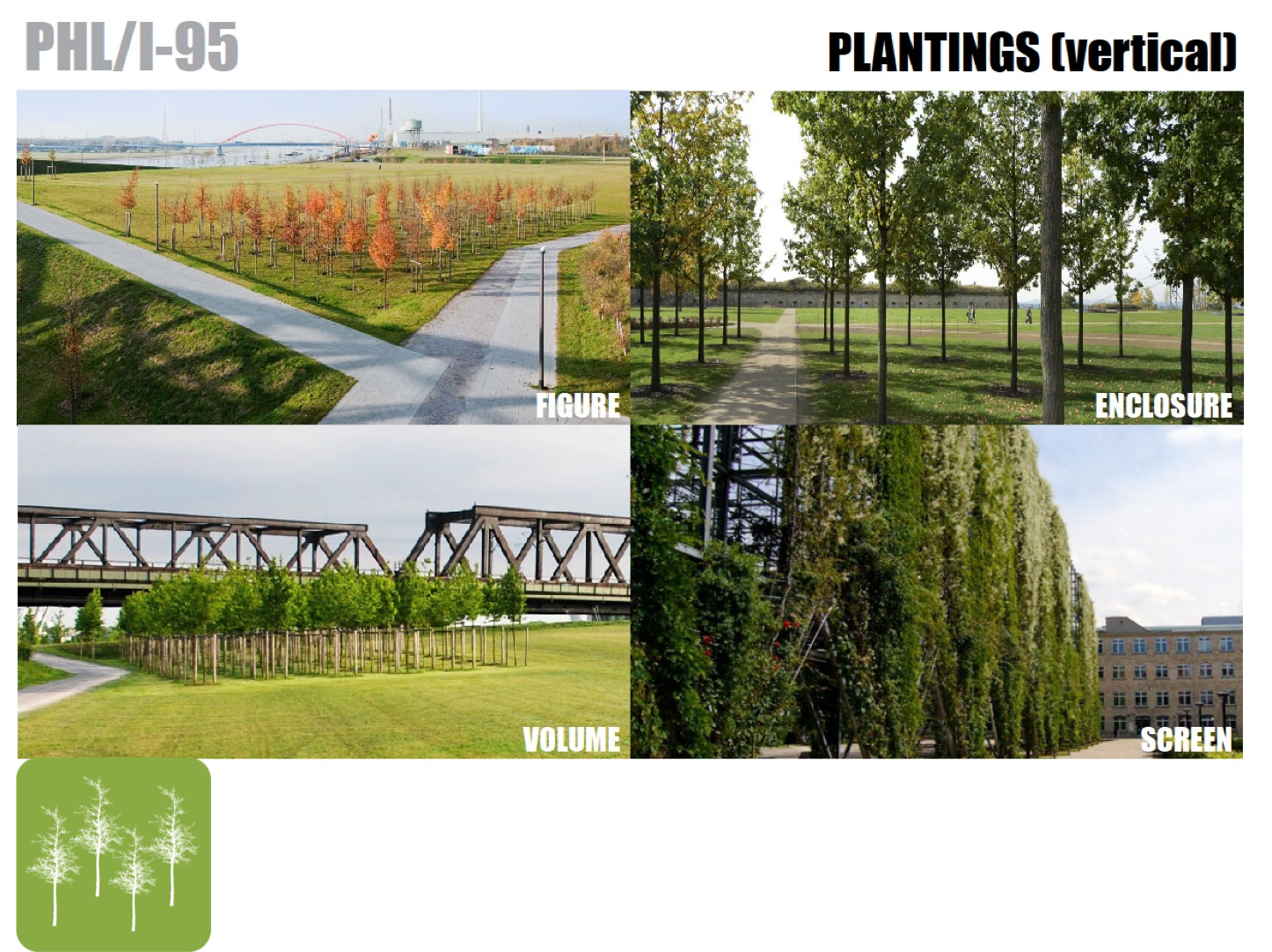 Civic Landscape PHL / I-95 - Plantings | courtesy of PHS