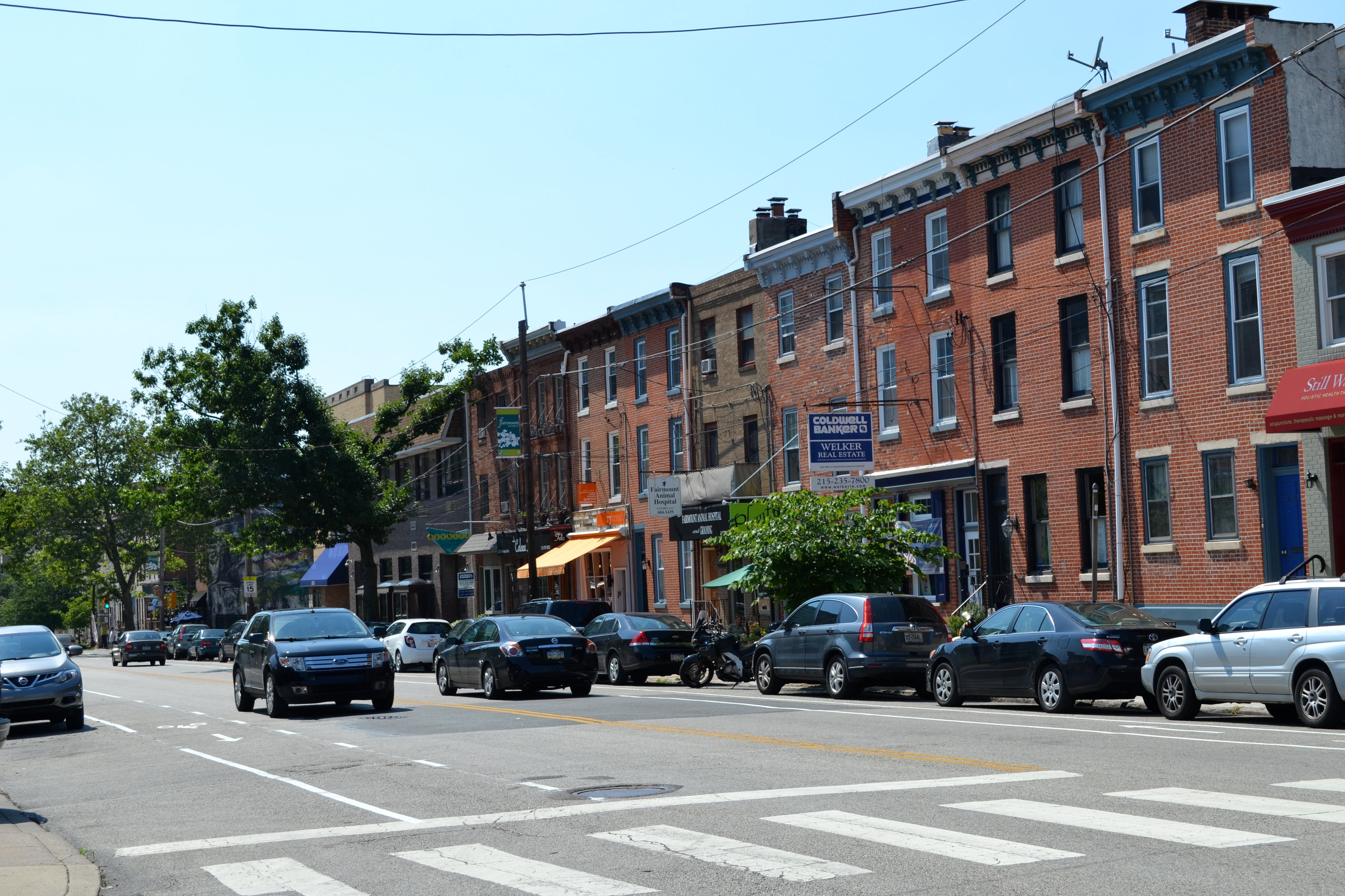 Fairmount Ave bike lanes