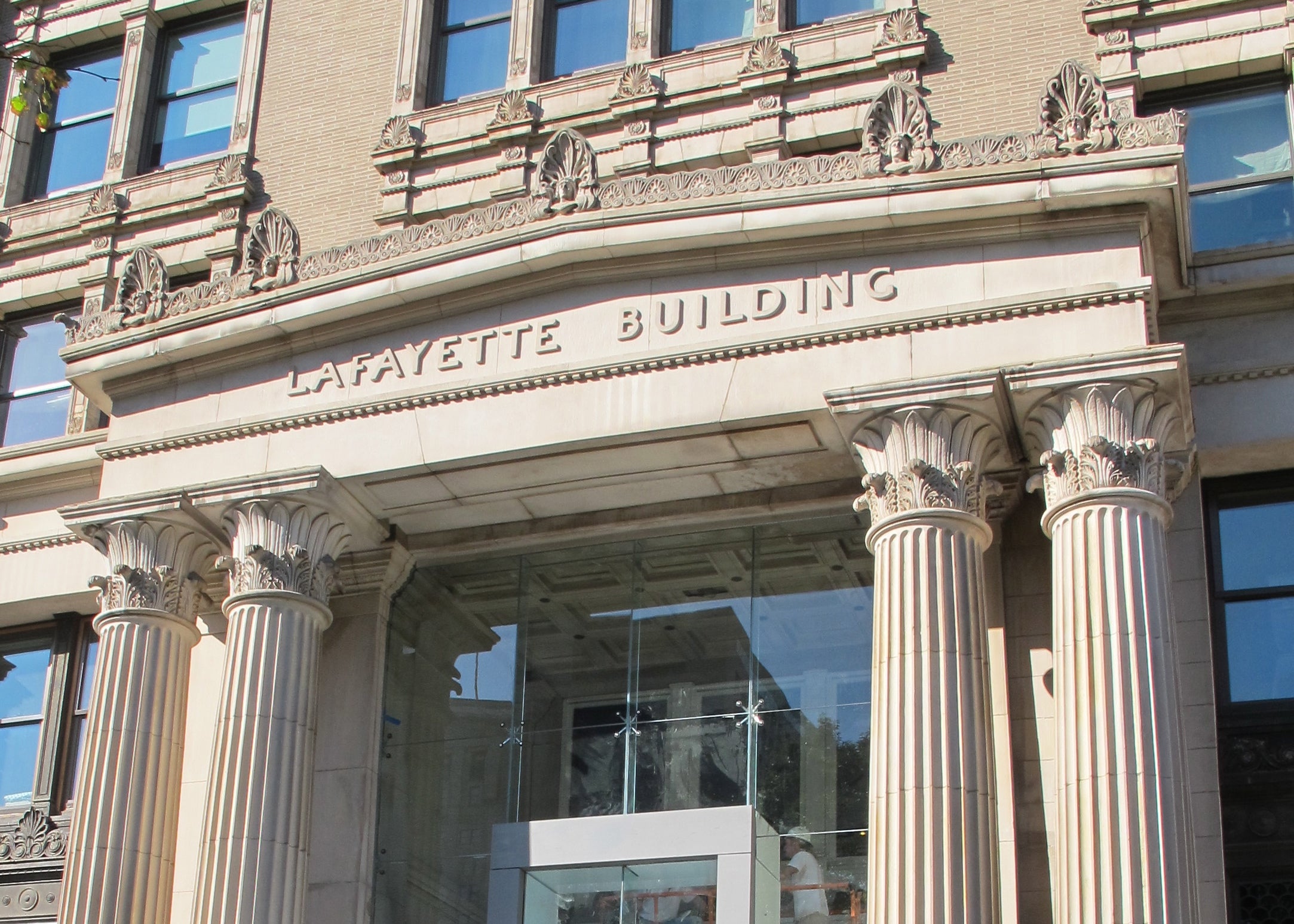 The historic Lafayette Building at 5th and Chestnut at has been transformed into Hotel Monaco.