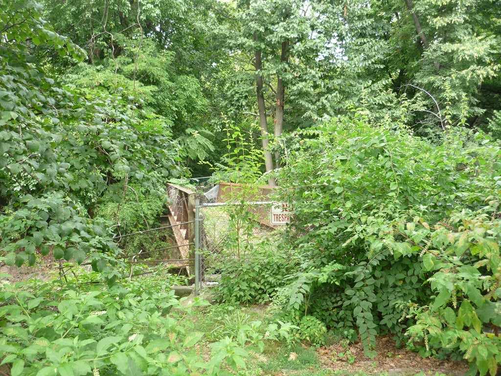 Is that a lost pedestrian only bridge at Bartram’s? Can I go on it? Where does it lead?