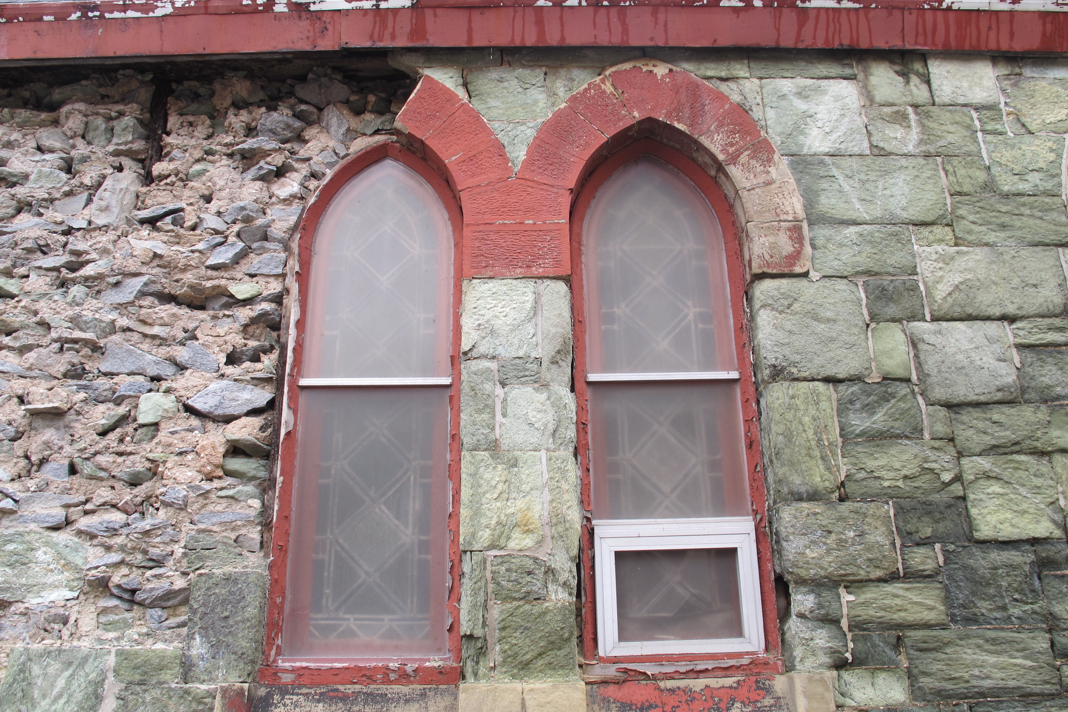 The 19th Street Baptist Church's serpentine cladding is just one of the building's preservation problems.