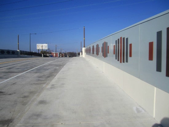 Though the 40th Street Bridge was closed for five years, it was opened a month before the construction deadline.