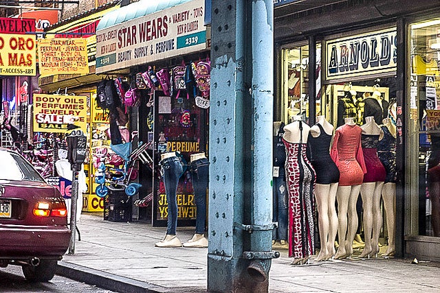 Street Fashion under the El in Kensington | Theresa Stigale, Eyes on the Street Flickr Group