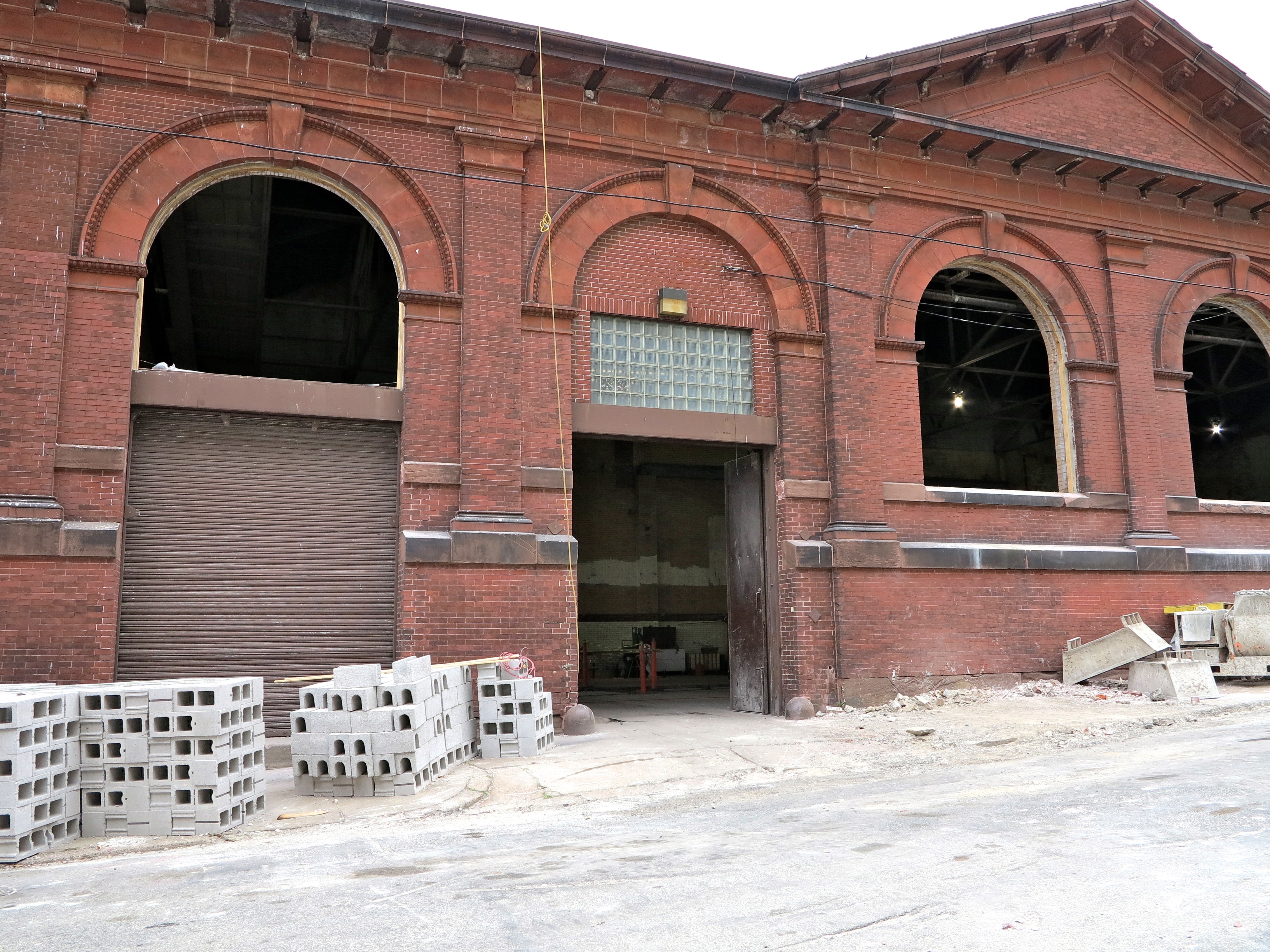 What will be the main door and cleared windows. May 2013