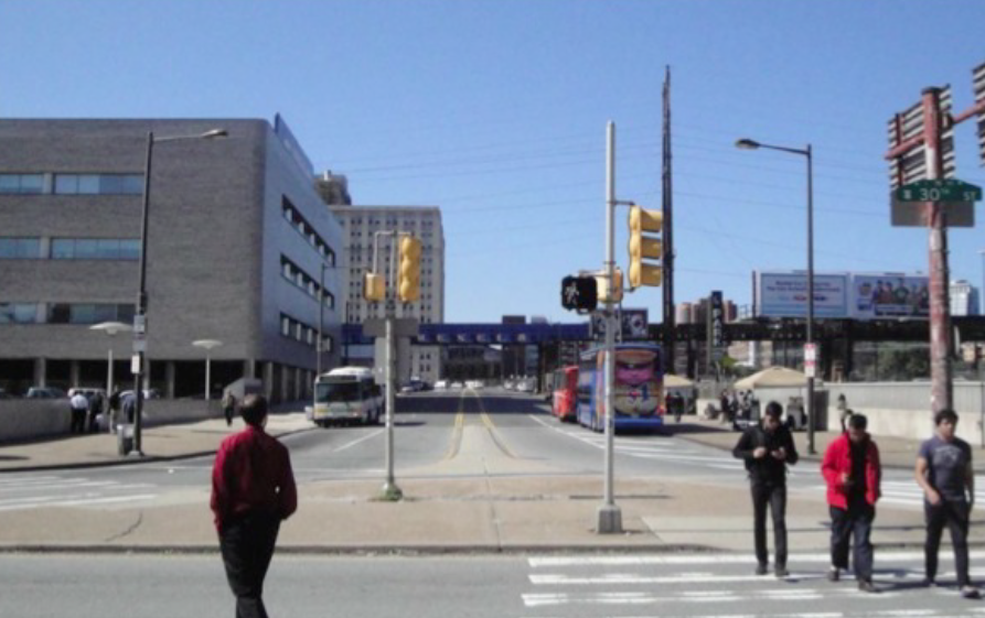 JFK Blvd. 30th Street West Before