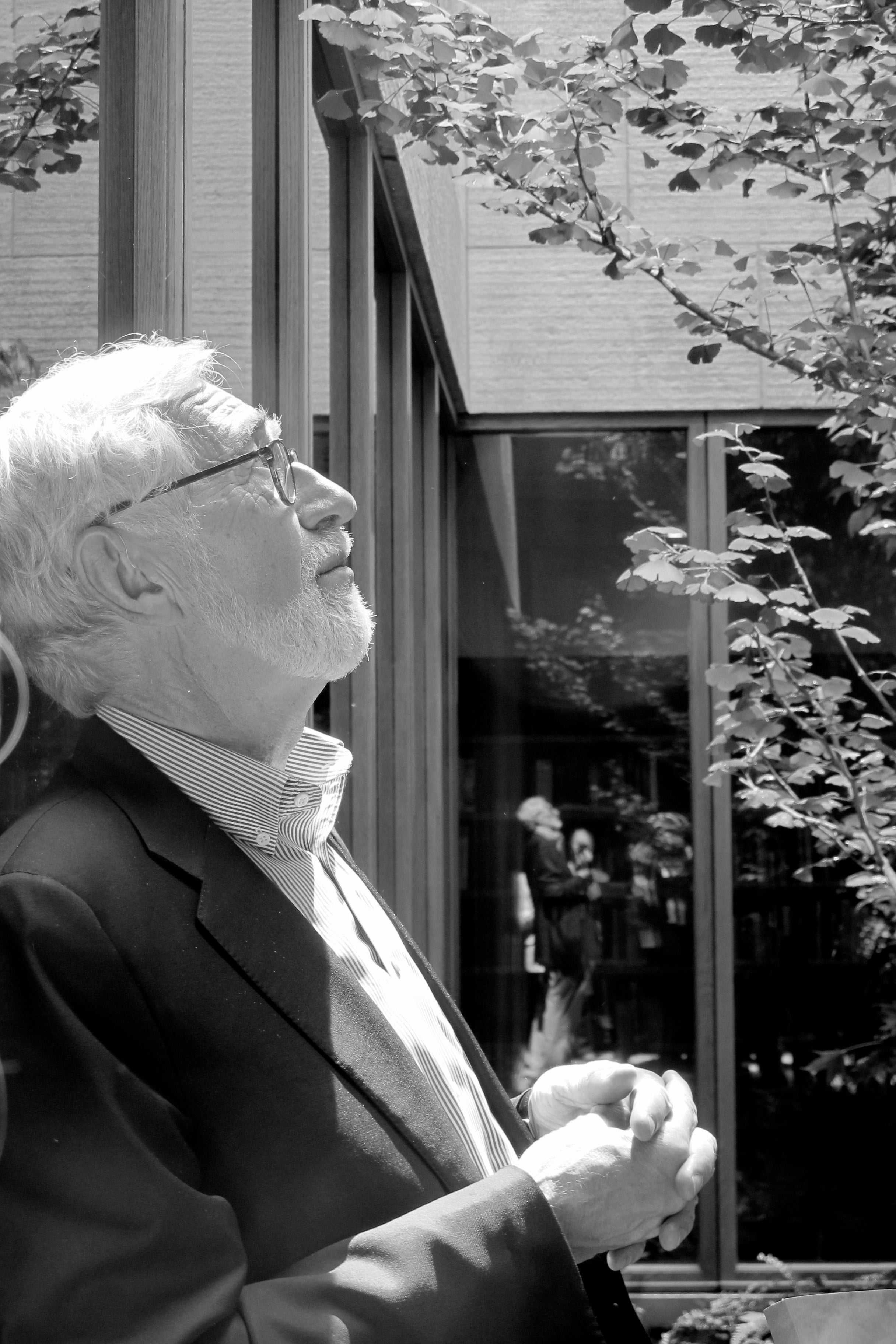 Laurie Olin at the Barnes, May 2012.