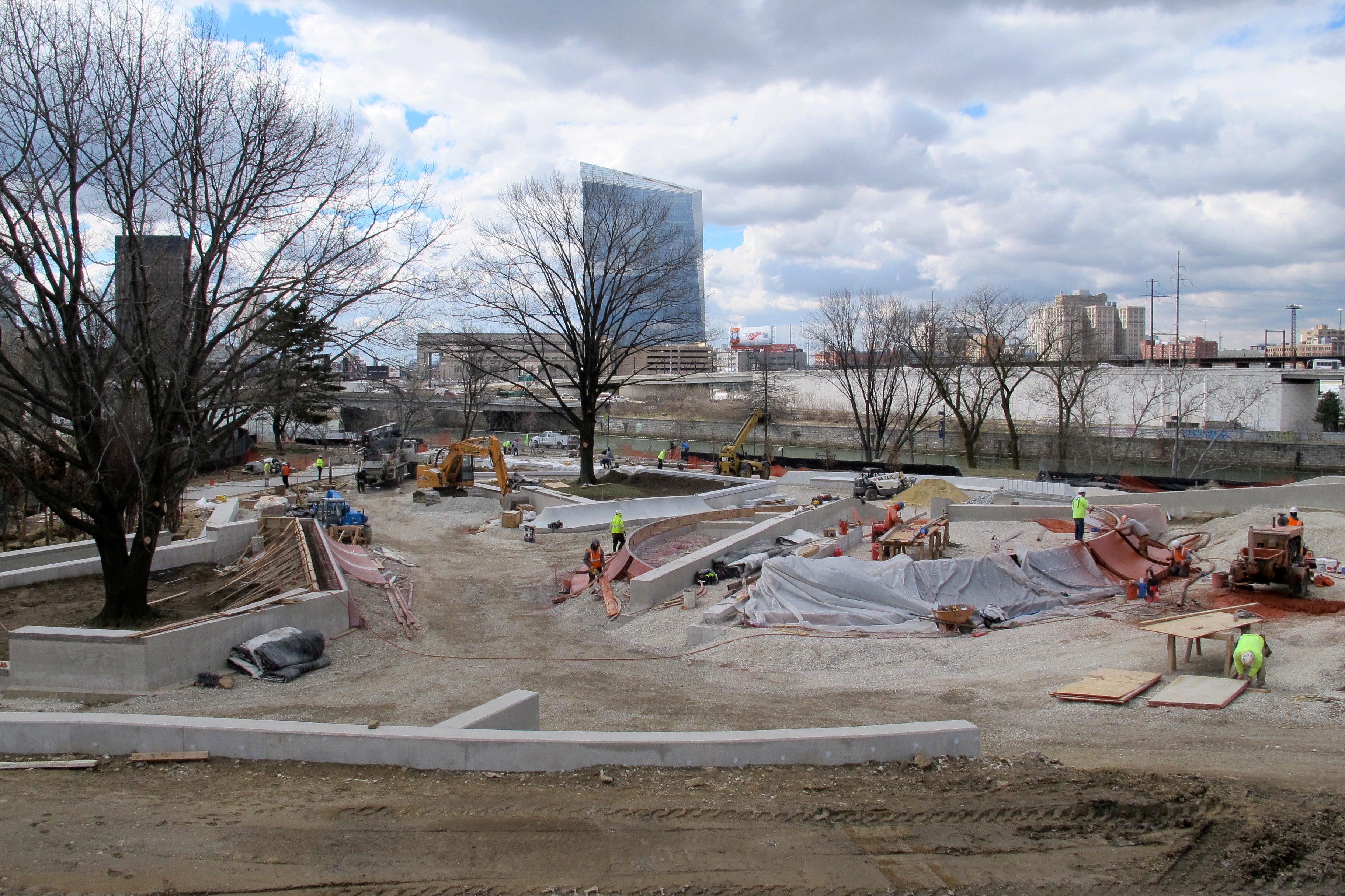 Paine's Park from the Parkway