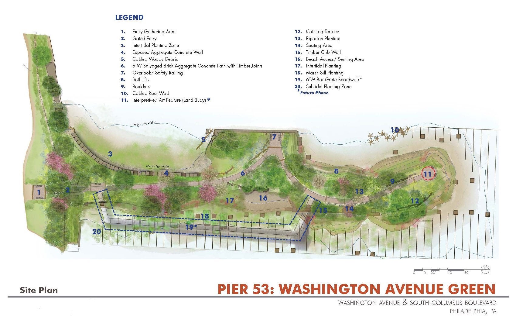 Pier 53 Site Map by Applied Ecological Services