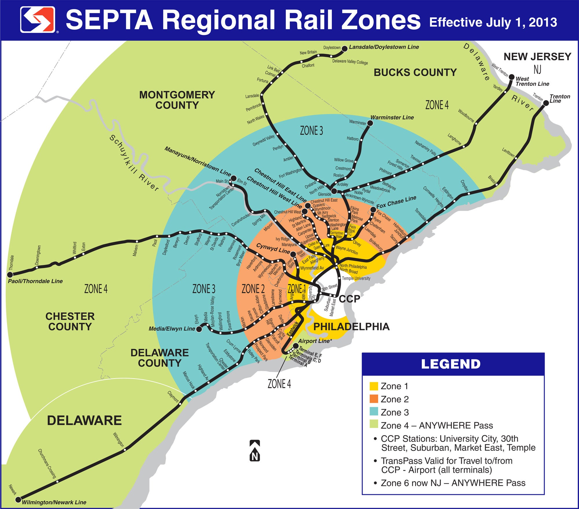 West Trenton Line Map Hoard The Tokens, Septa Fares Increase Next Week - Whyy