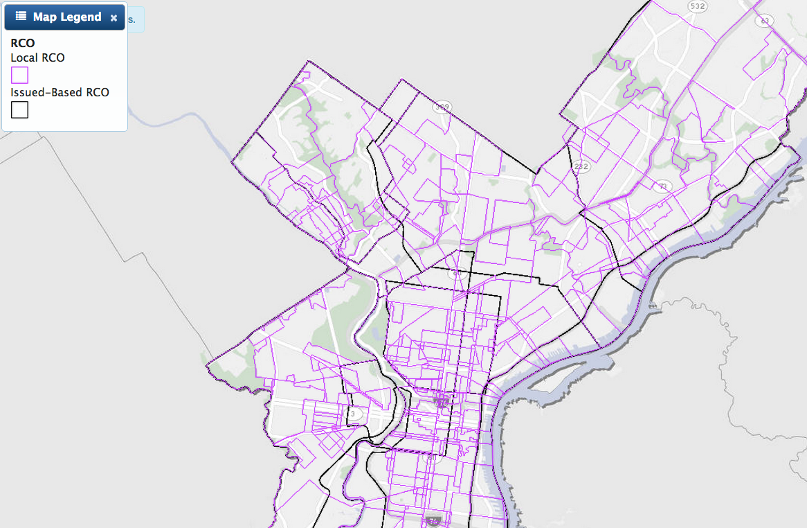 RCO boundaries