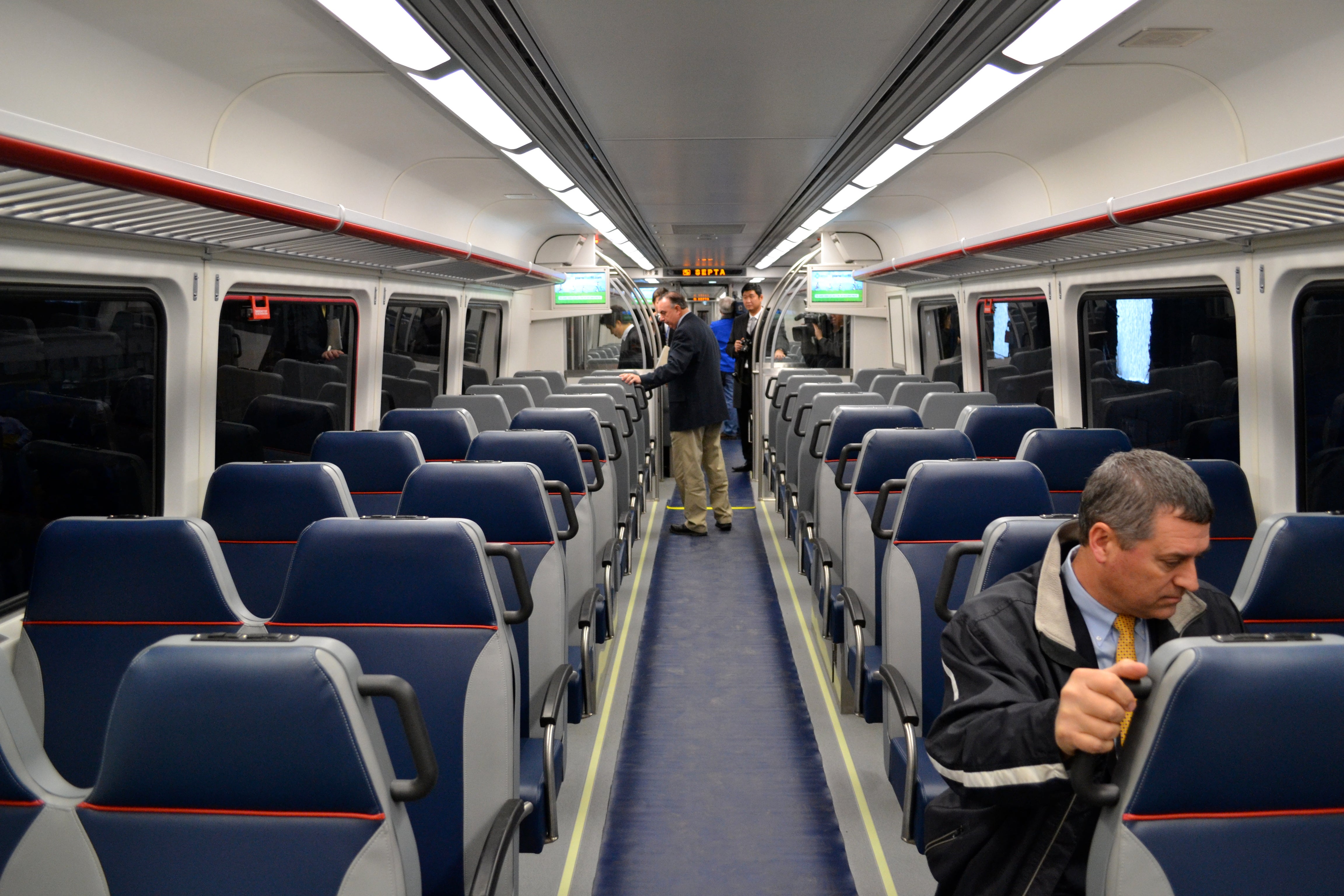 SEPTA said the Silverliner V's improved passenger amenities have received rave reviews