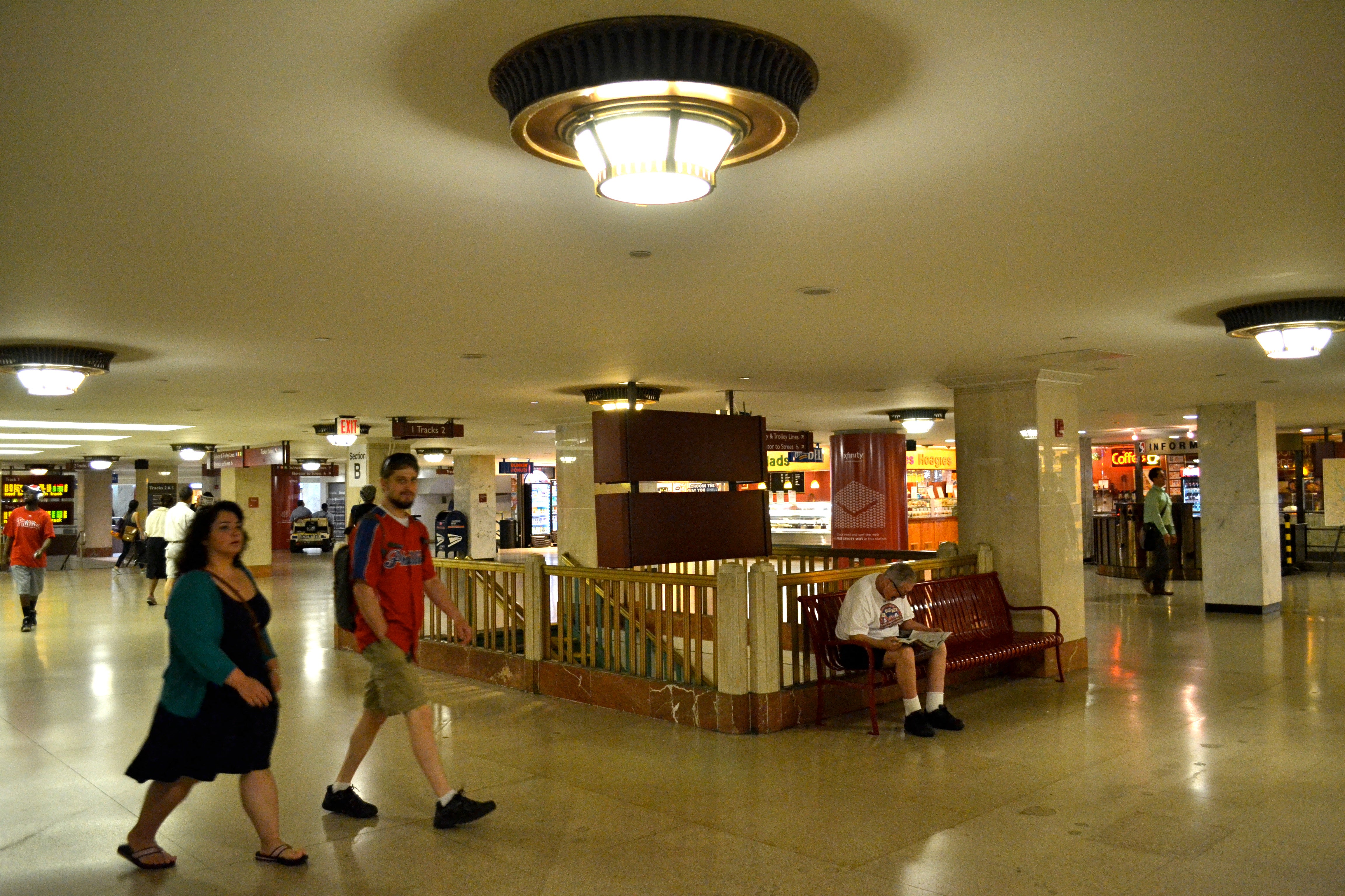 The transit concourse extension will connect the current Suburban Station transit concourse with the new Comcast Innovation and Technology Center