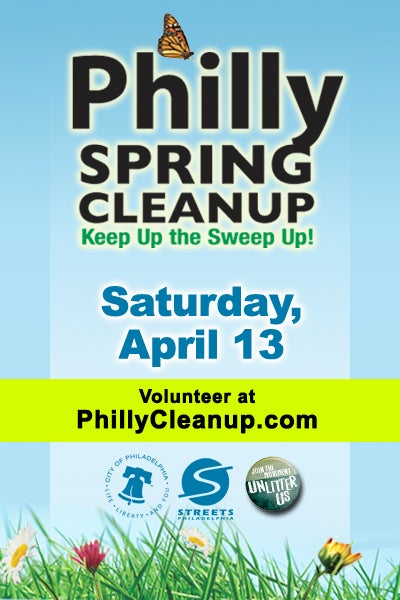 Spring Cleanup: Saturday April 13