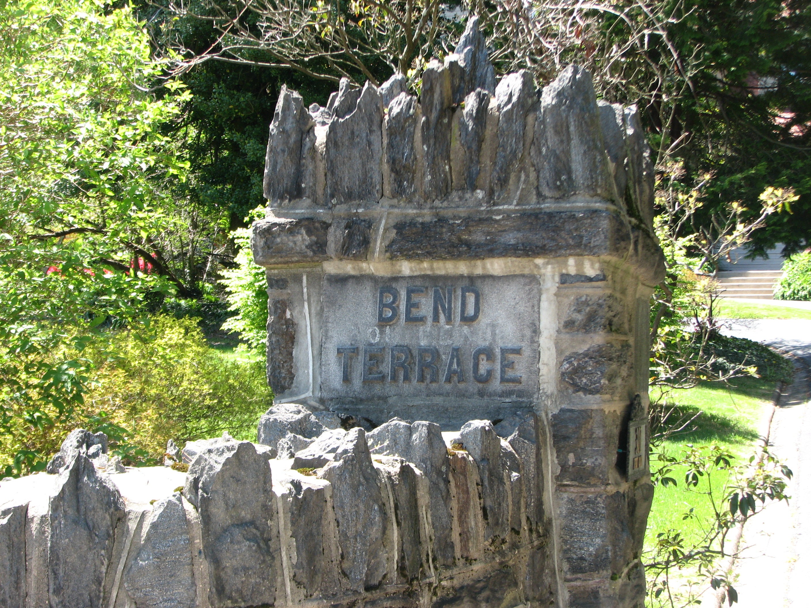 The compound on Bent Road built for the Walt family was called Bend Terrace.