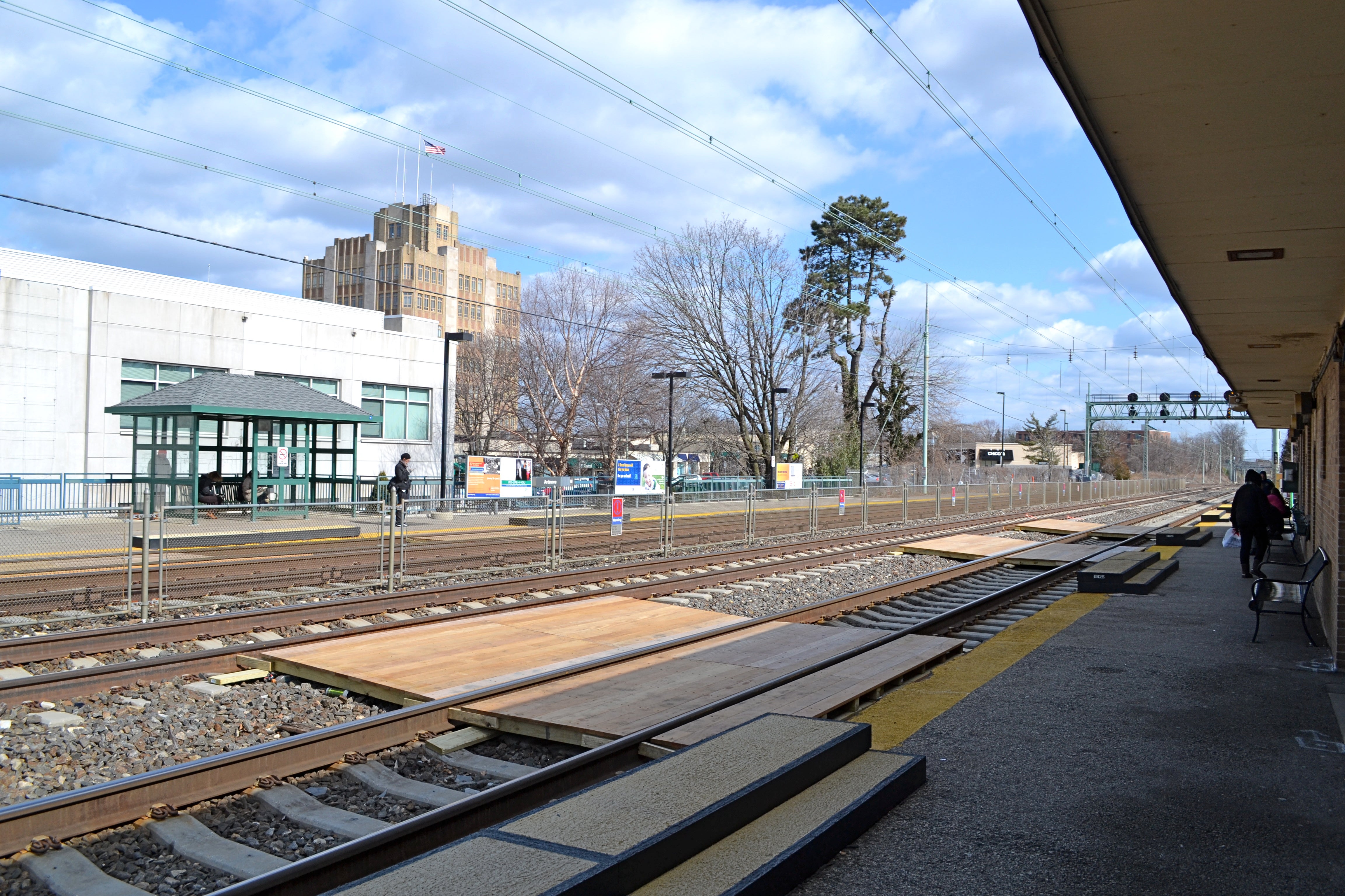 The future Ardmore Transportation Center will include 528 feet of ADA accessible, high level platforms 