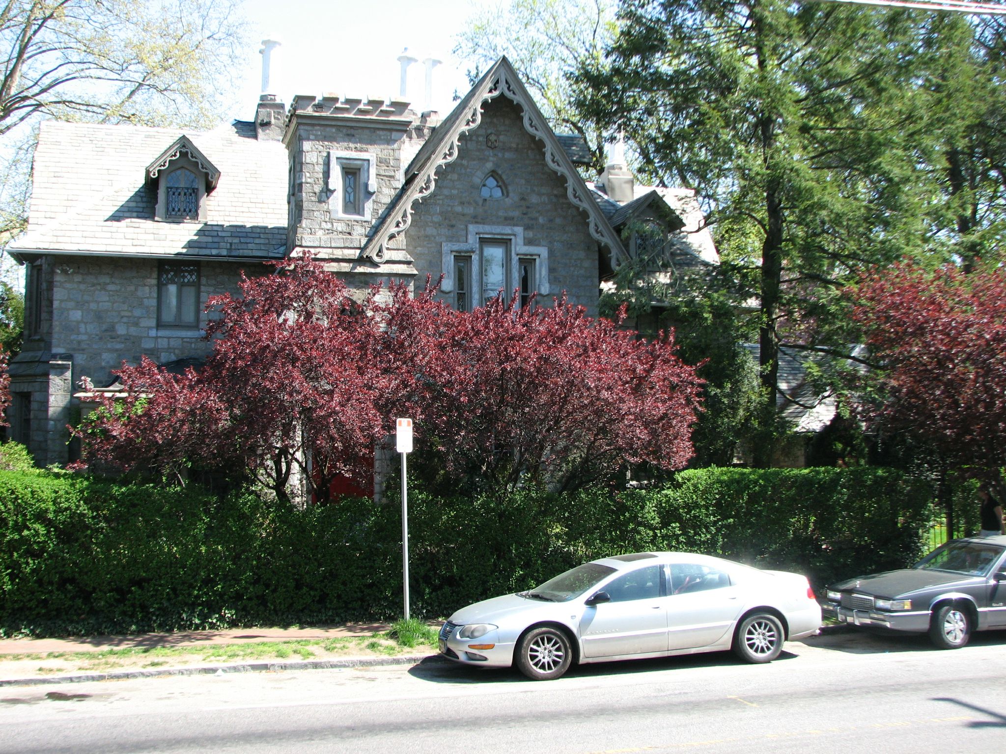 The Mitchell House, 200 West Walnut Lane, is wrapped in boxwood, cherry trees, and storybook mystique.