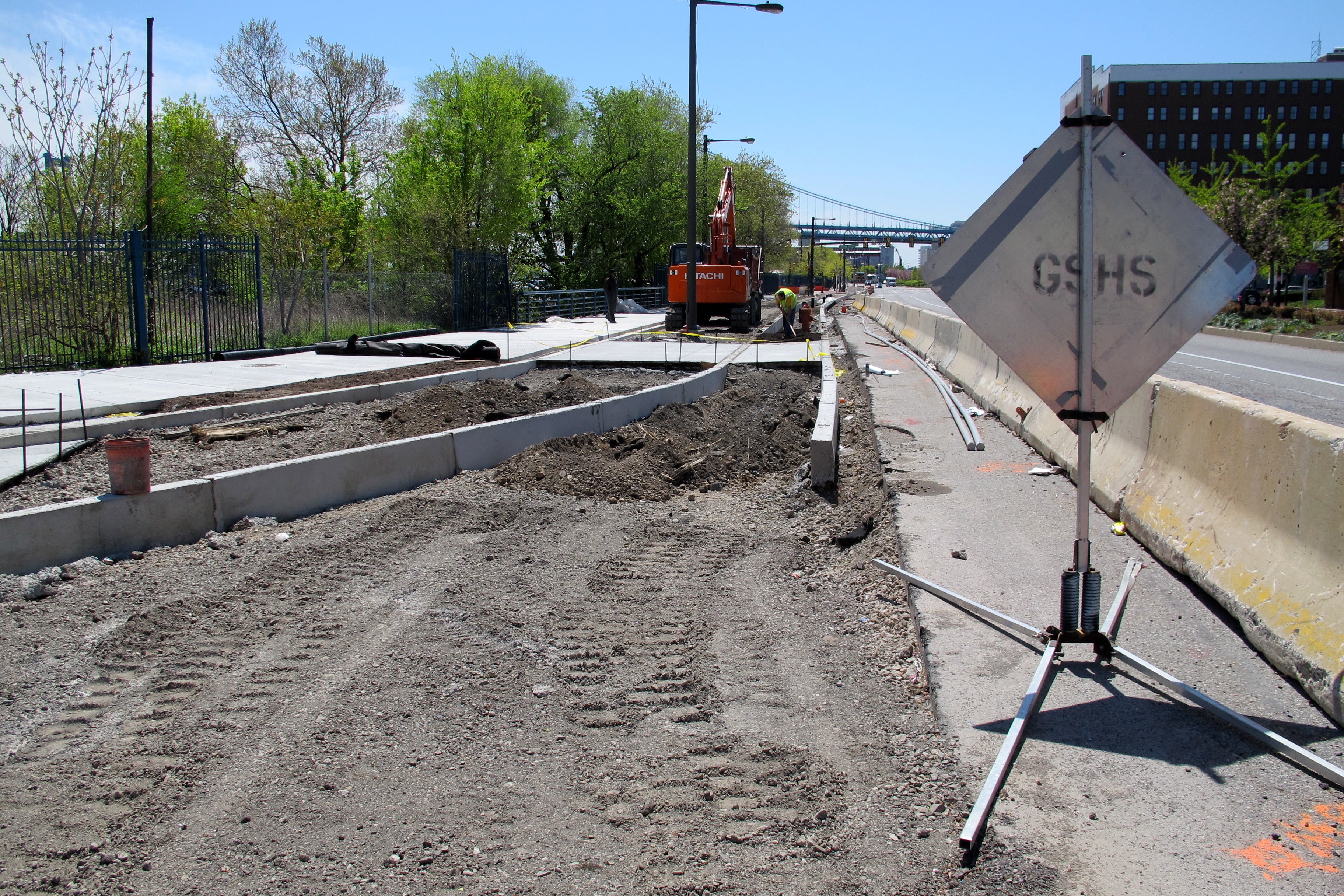 Trail construction