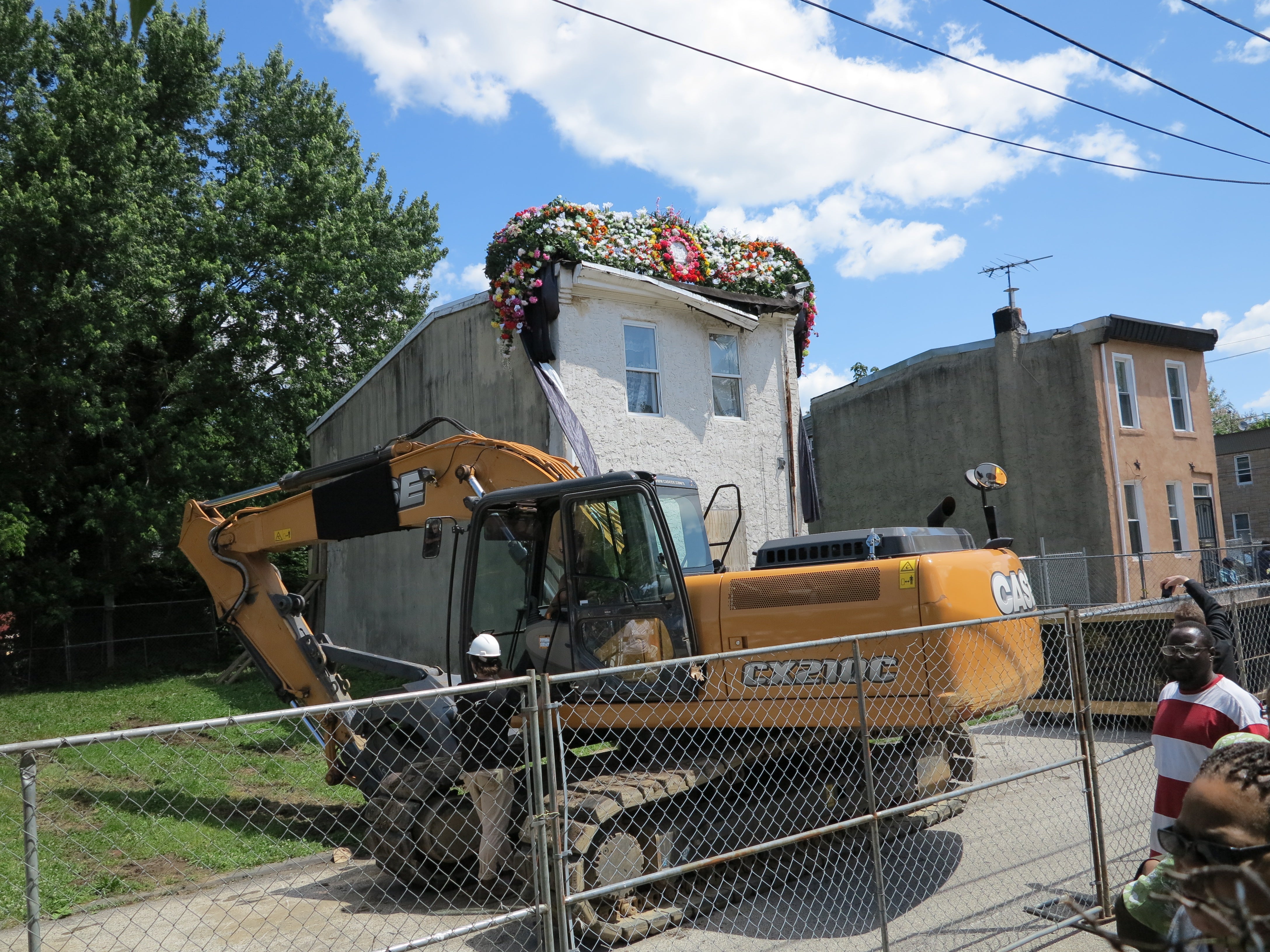 3711 Melon Street, on its last day standing