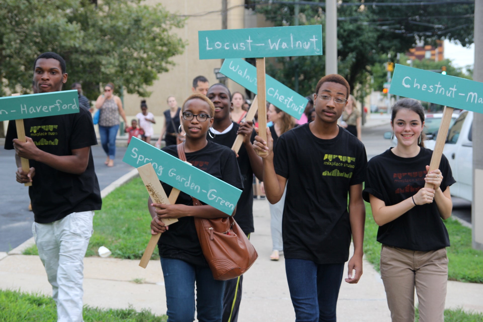 40th Street Walking Party, Photo Courtesy of Alethea Rockwell