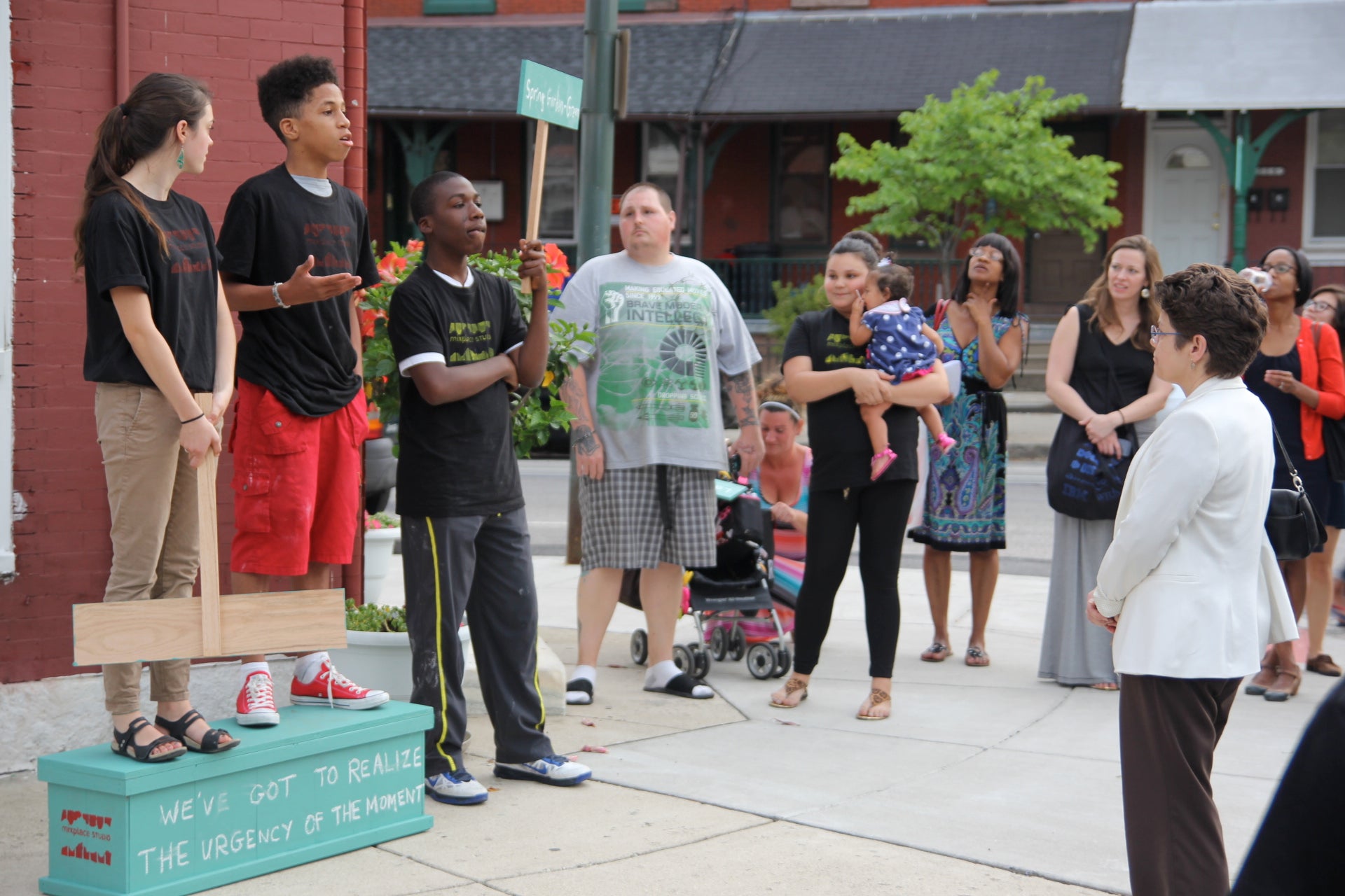 40th Street Walking Party, Photo Courtesy of Alethea Rockwell