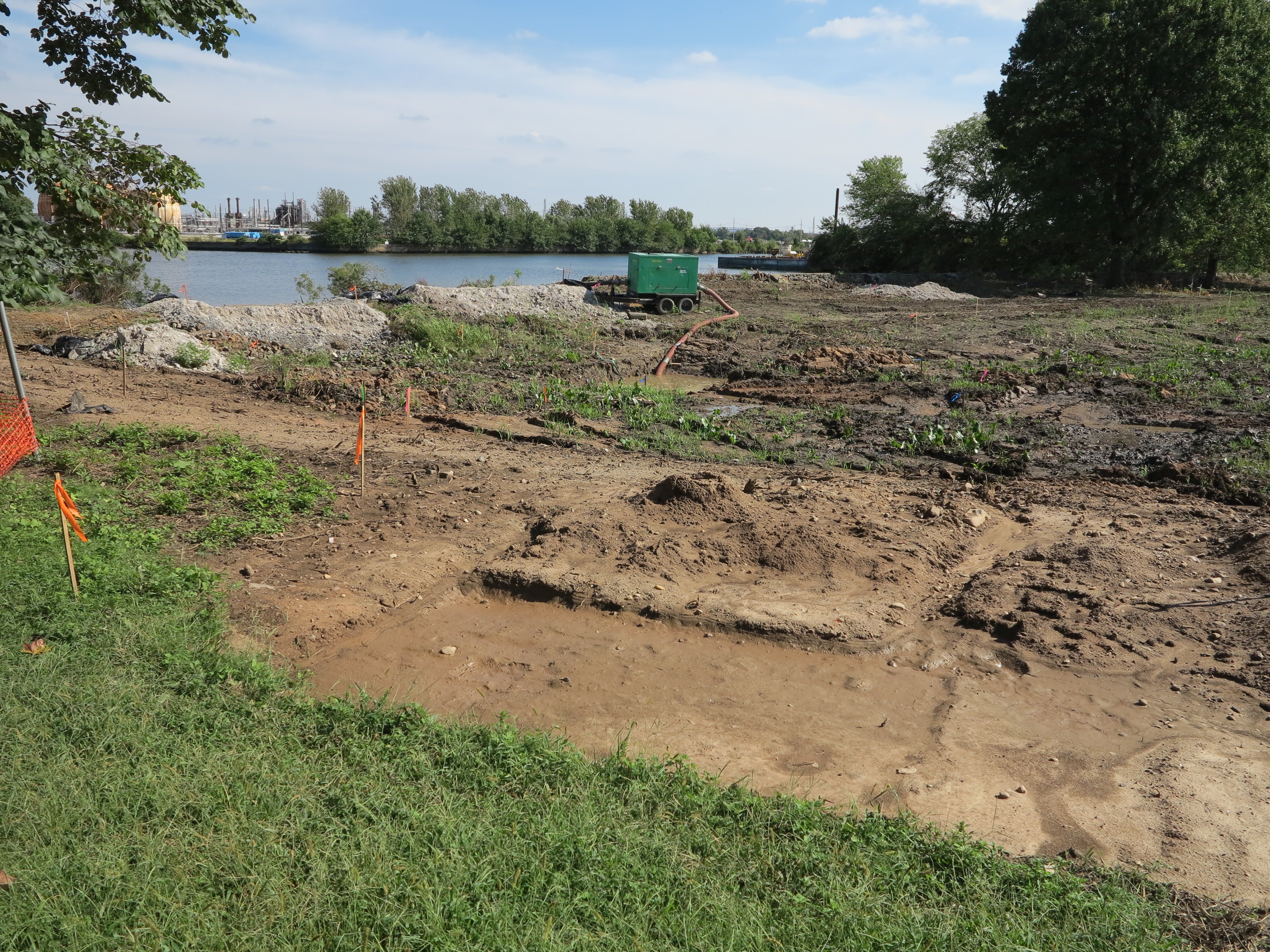 Bartram's Garden wetland expansion