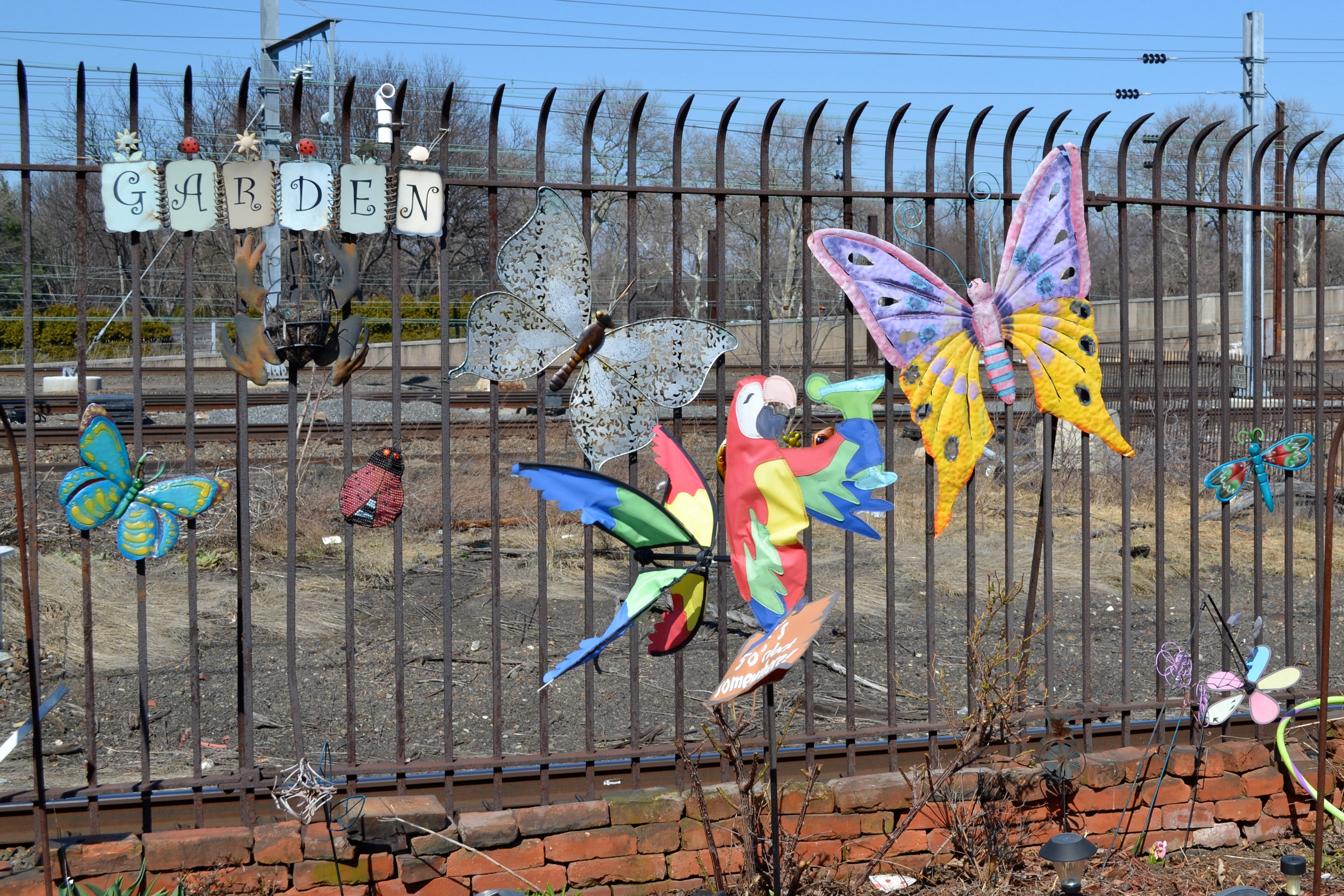 Bessie Washington started her garden to honor the memory of her parents and to beautify the view out her front door