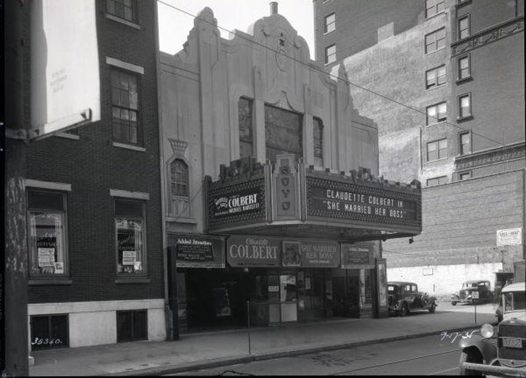 Boyd Theatre, 1935 | photographed by Alonzo Biggard, Public Works | phillyhistory.org