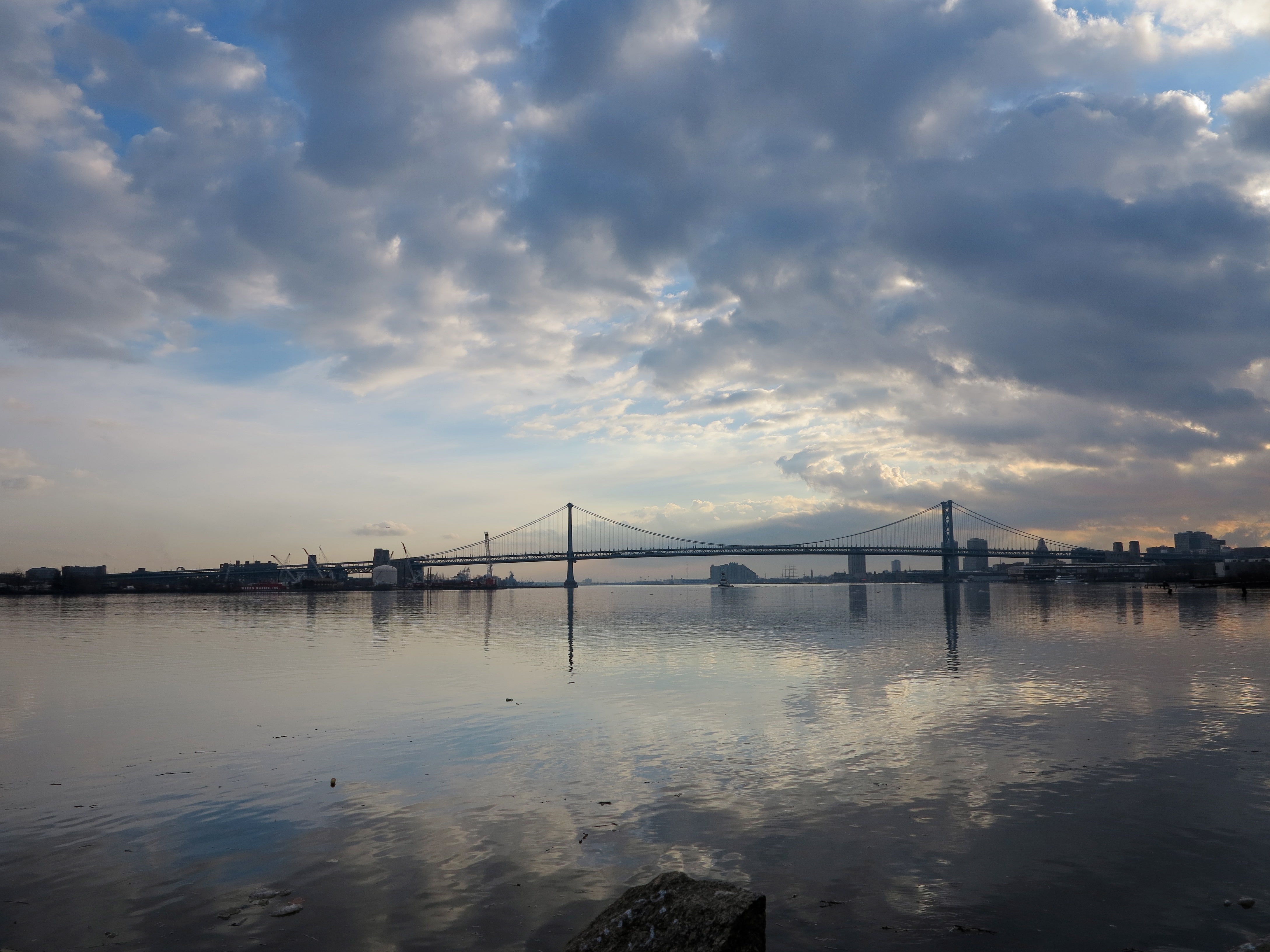 Delaware River, Benjamin Franklin Bridge