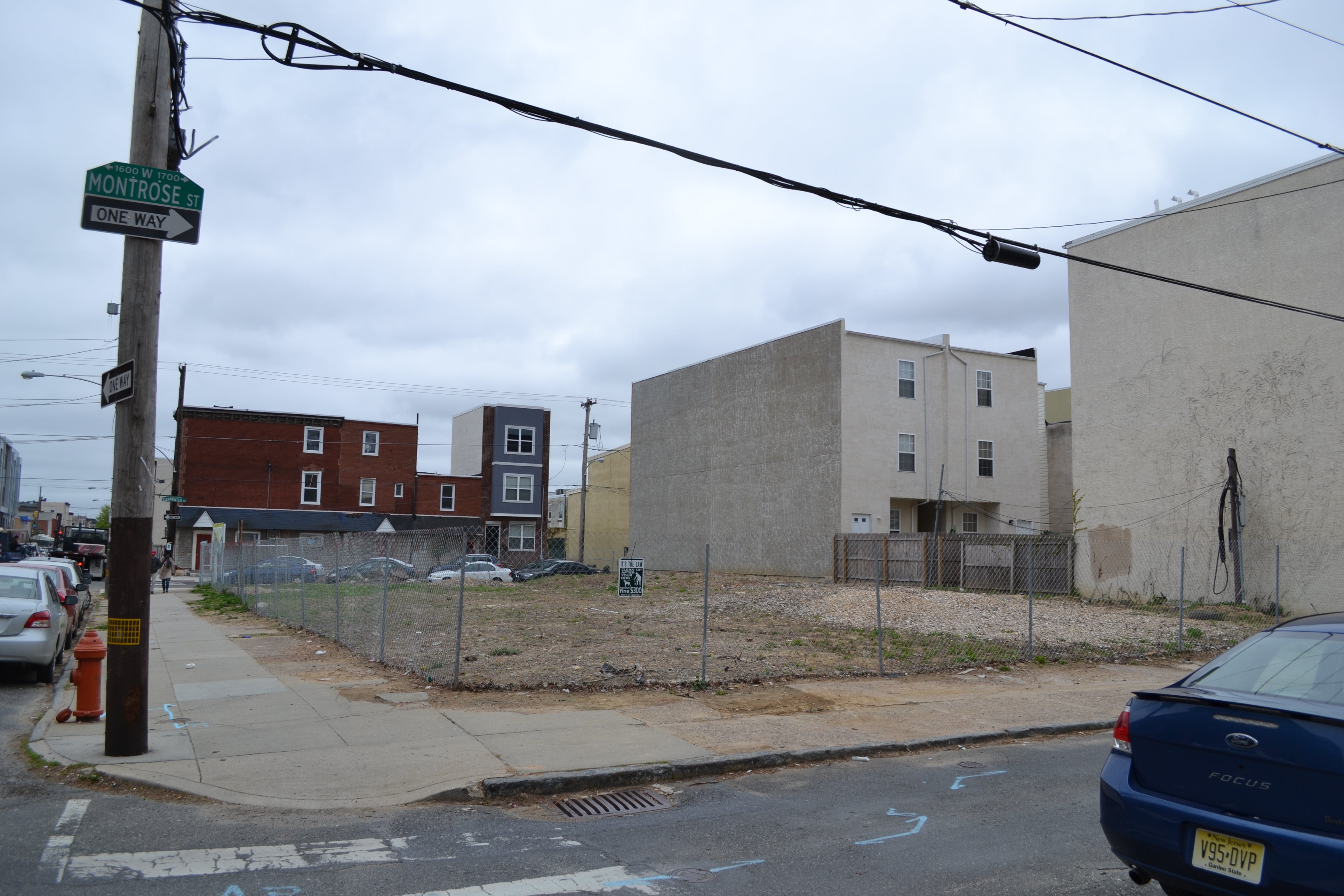 Eight homes once stood on the now vacant corner