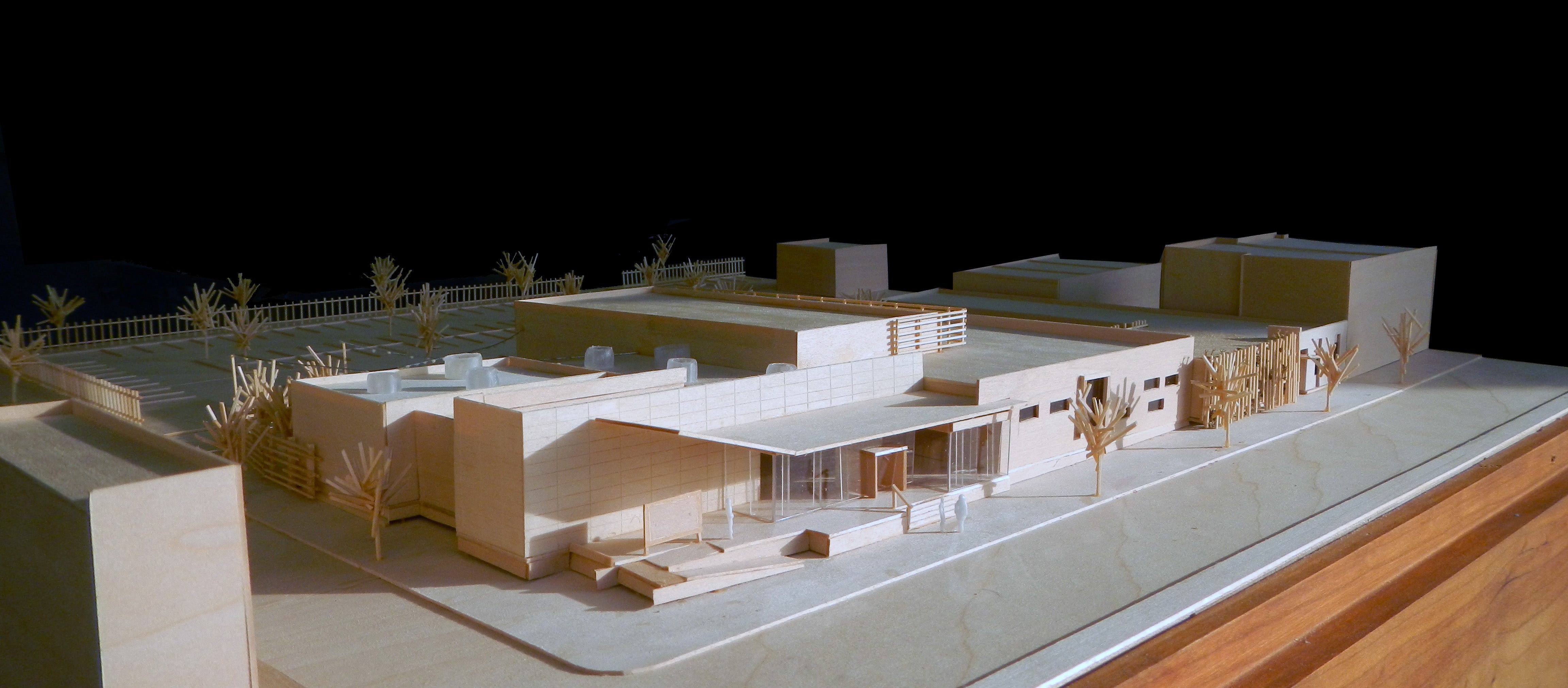 El Corazón Cultural Center model | courtesy of WRT